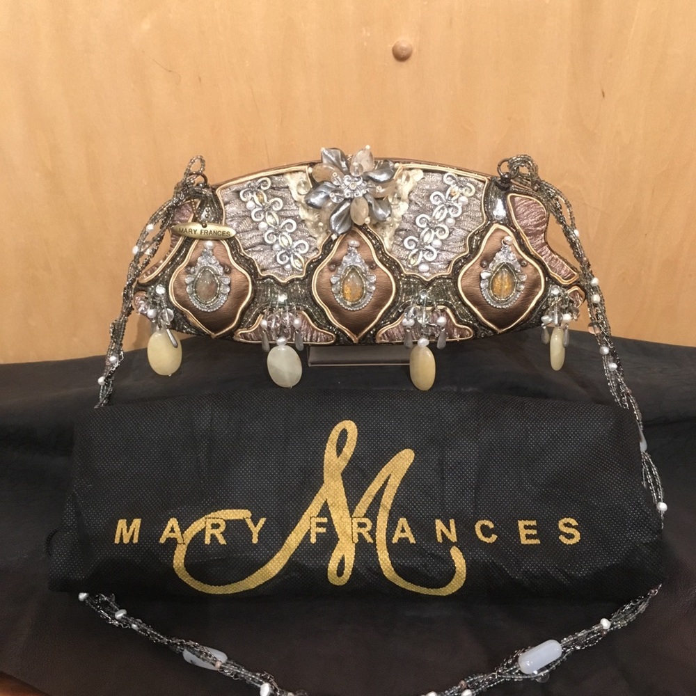 🌲EUC RARE MARY FRANCES Marie Antoinette Bag🌲